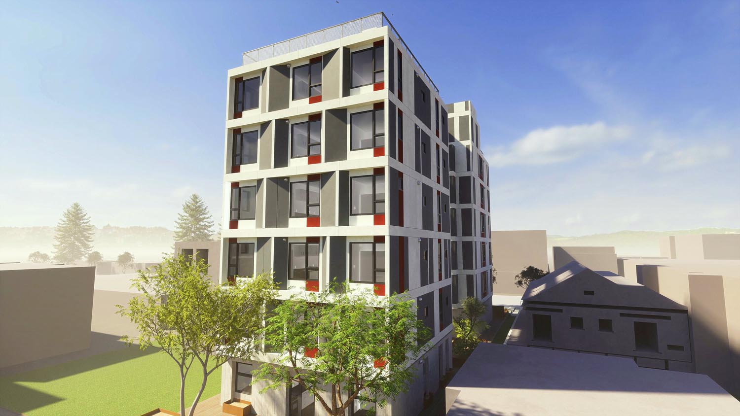 3D view of blake-street